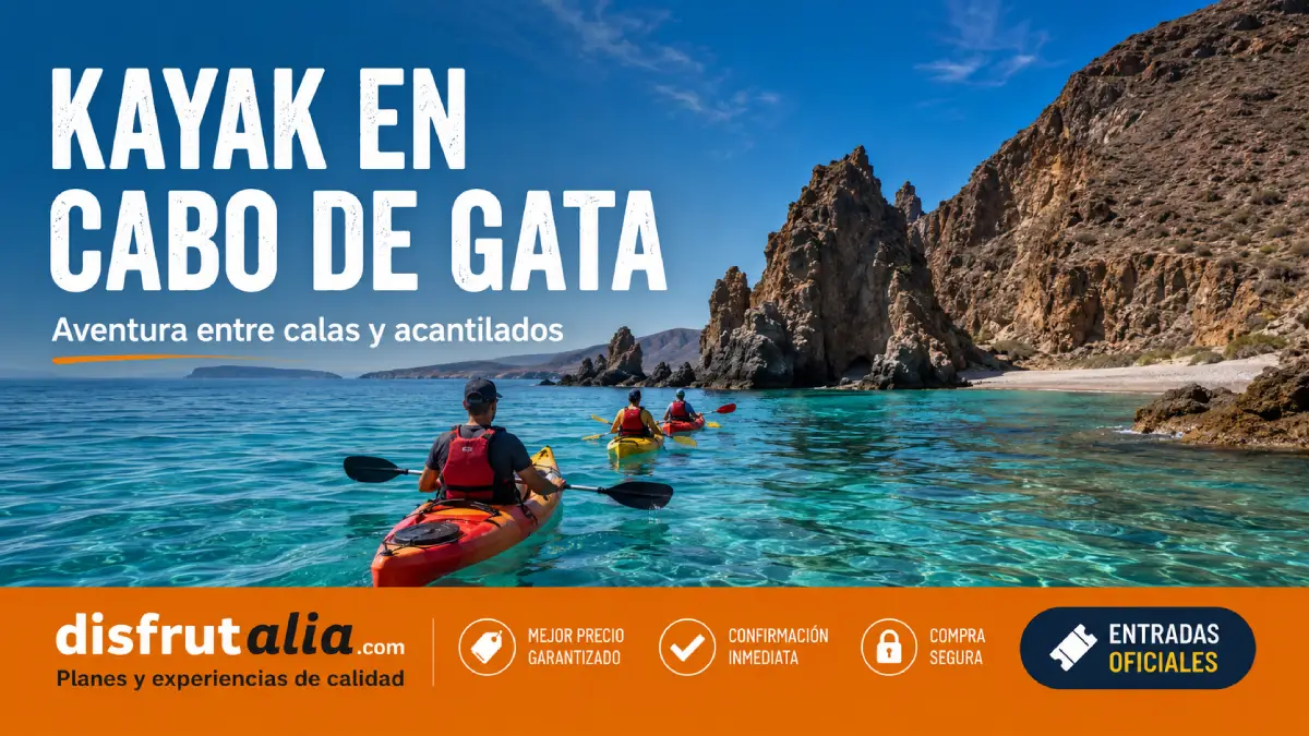 Kayak en Cabo de Gata - Que hacer en Almería
